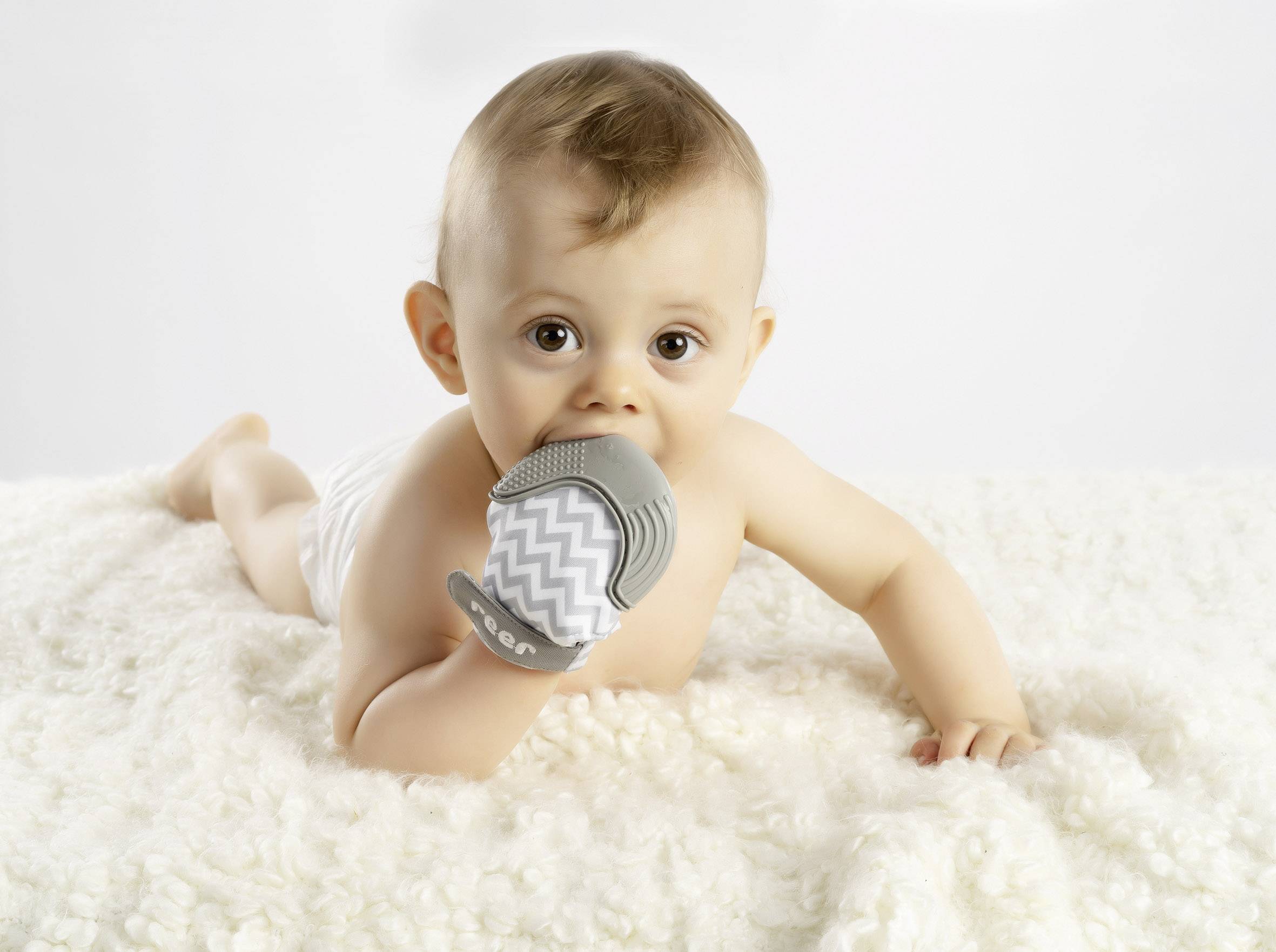 Zahnungsfäustling inkl. Hygienebeutel