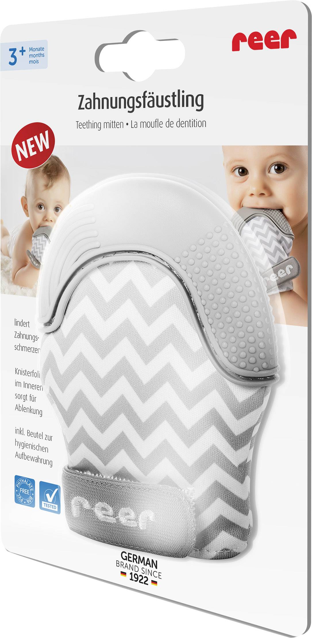 Zahnungsfäustling inkl. Hygienebeutel