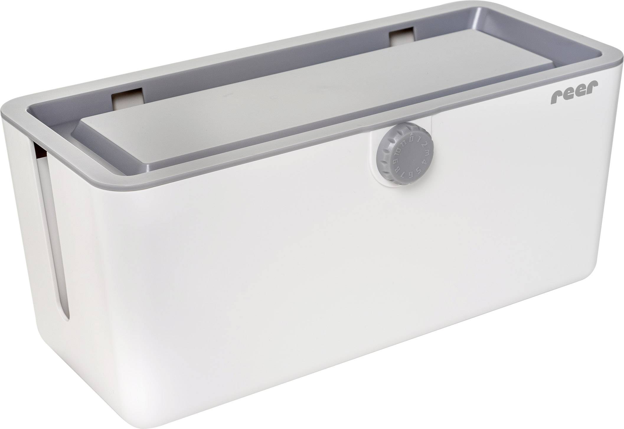 REER CableGuard 78020 Kabelbox Weiß, Grau