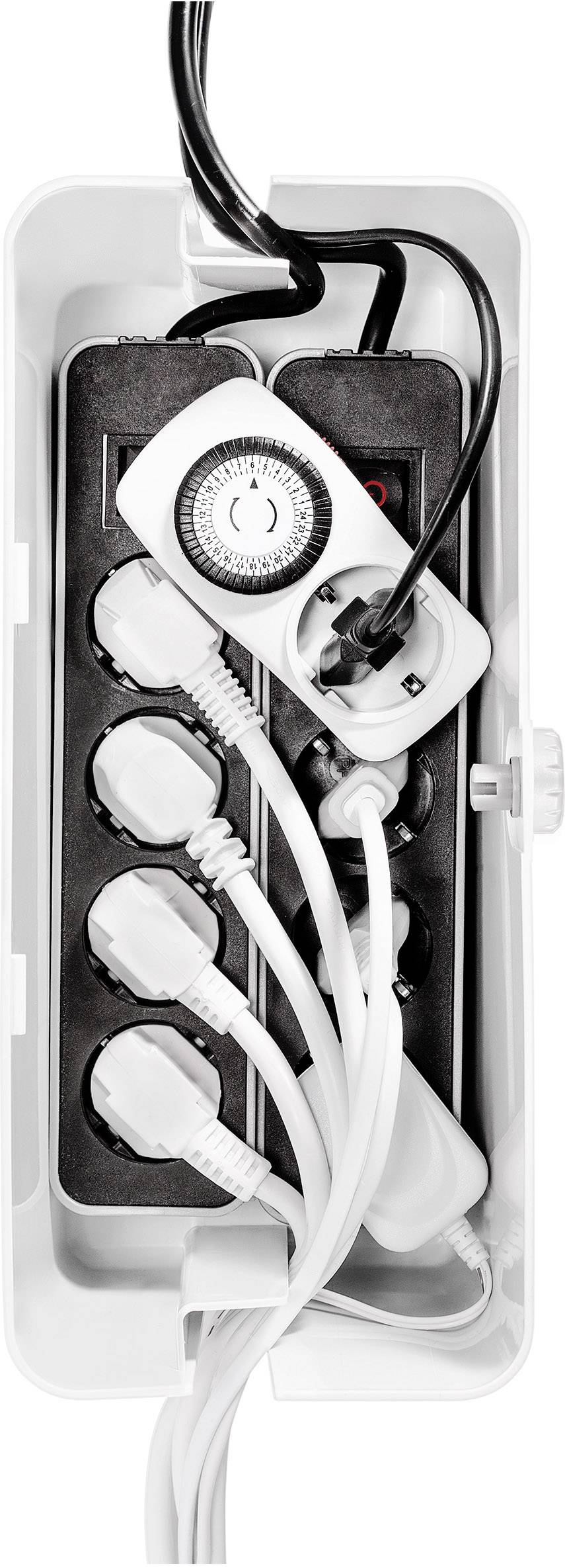 REER CableGuard 78020 Kabelbox Weiß, Grau