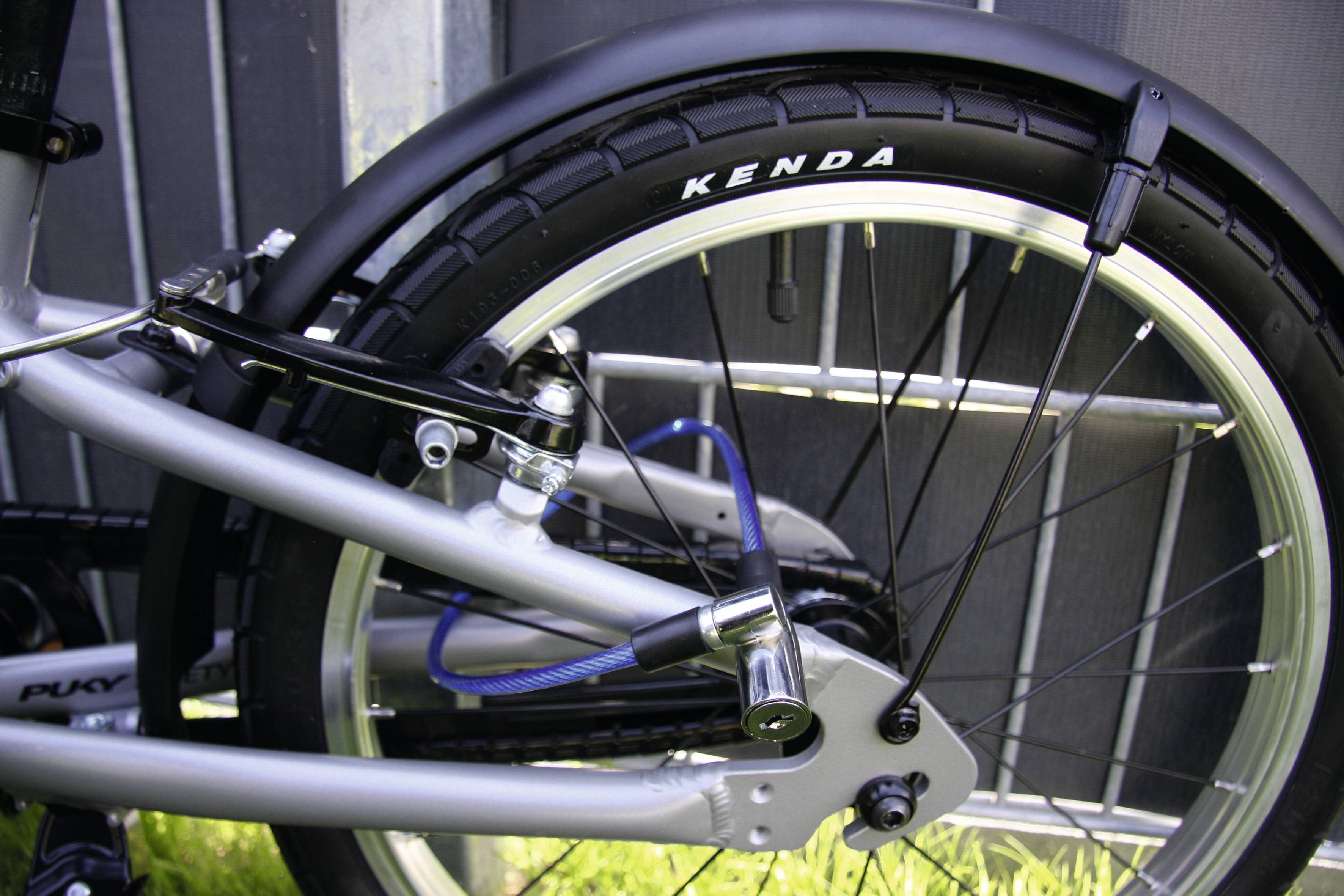 Basi ZR 300 Kabelschloss Blau Schlüsselschloss