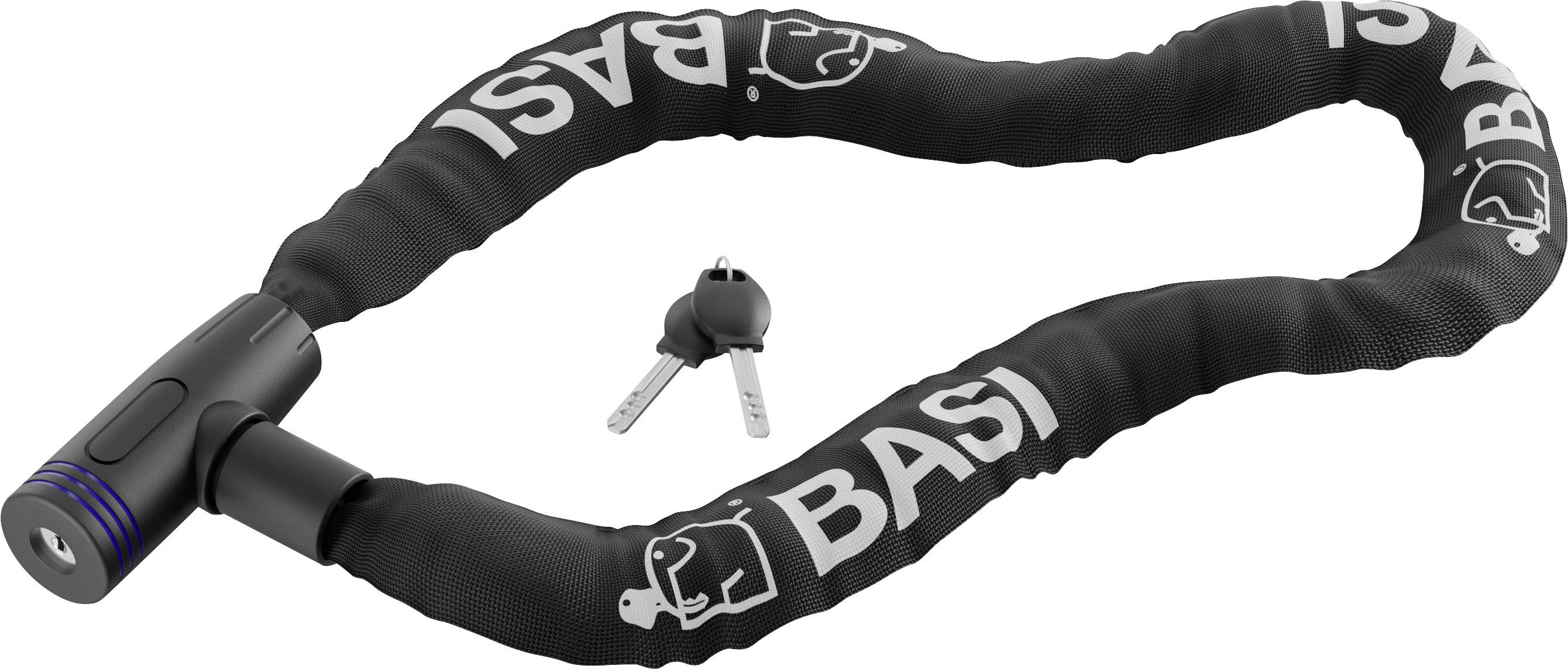 Basi ZR 304 Kettenschloss Schwarz Schlüsselschloss