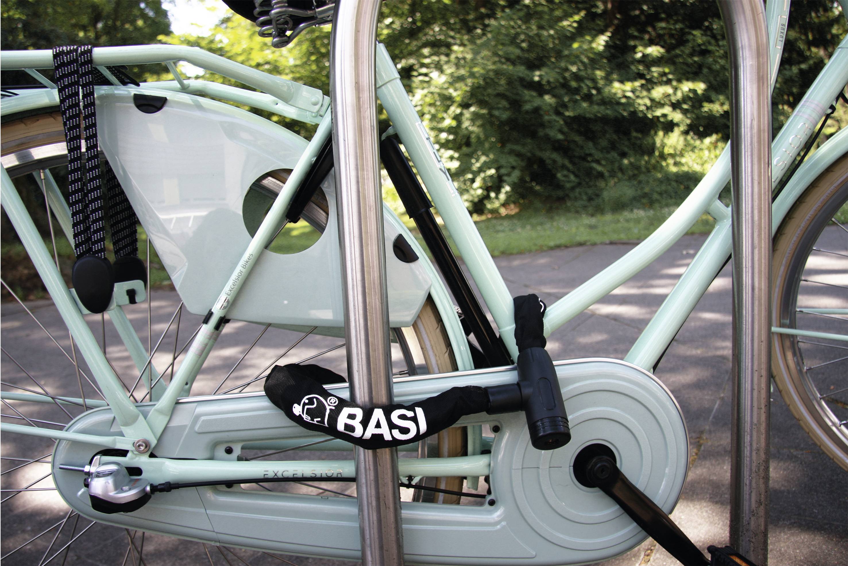 Basi ZR 304 Kettenschloss Schwarz Schlüsselschloss