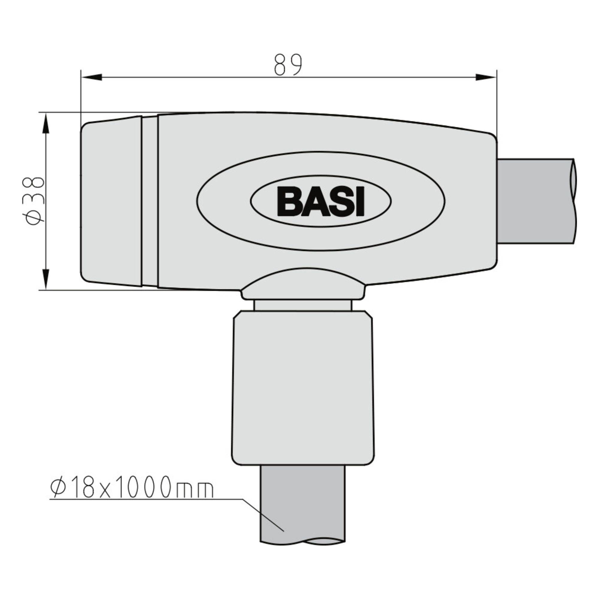 Basi ZR 306 Kabelschloss Schlüsselschloss