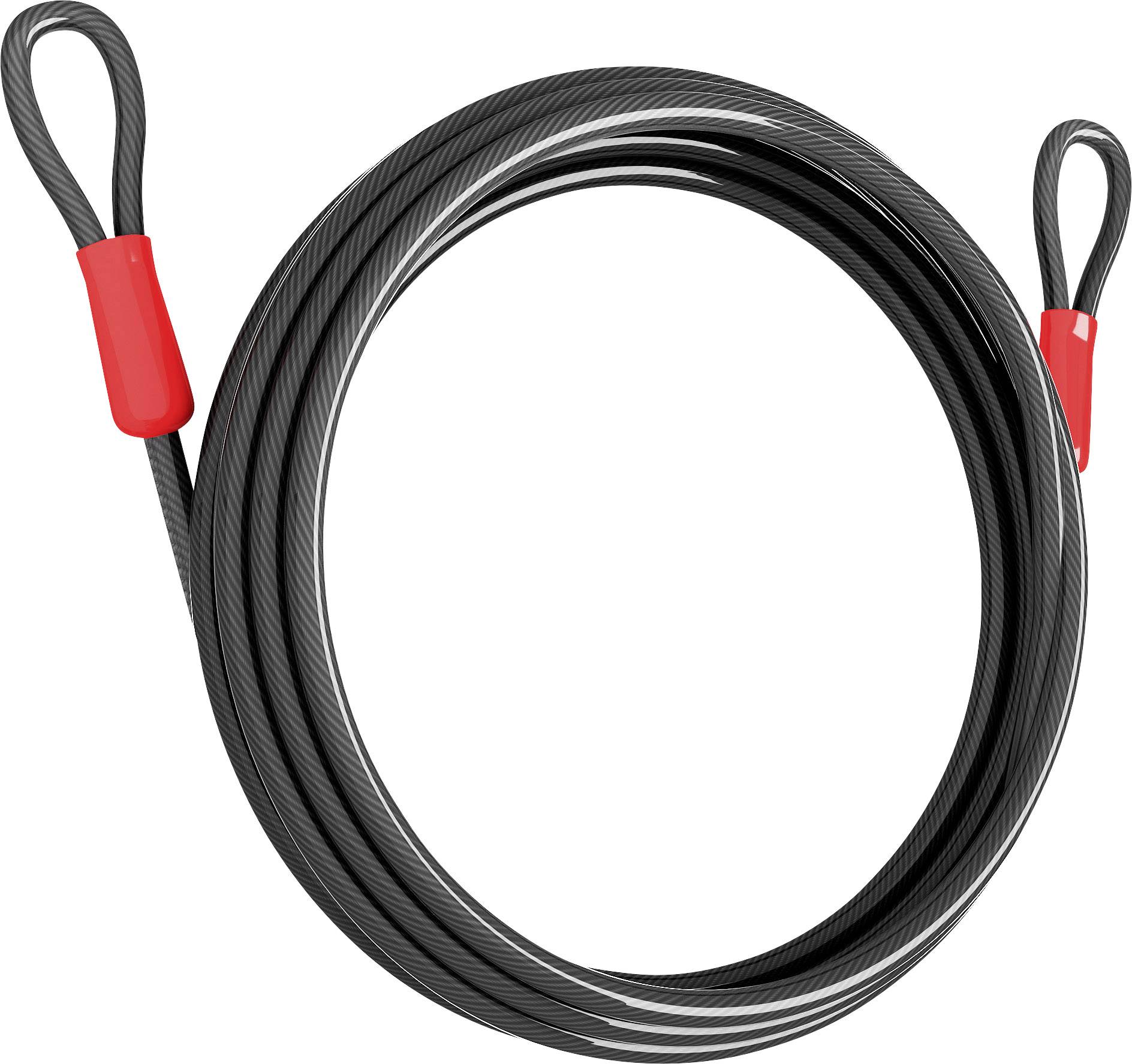 Basi SKA 500 Schlaufenstahlkabel Grau, Schwarz Schlaufen für Vorhängeschloss