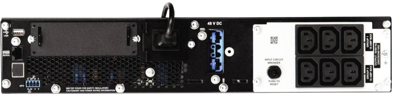 APC by Schneider Electric SRT1500RMXLI USV 1500 VA Anzahl Ausgänge 6 x