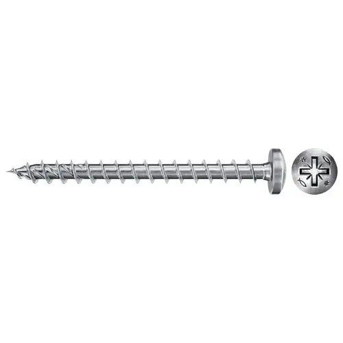 Fischer 670247 Power-Fast II Spanplattenschraube 4 mm 45 mm Kreuzschlitz Pozidriv Stahl galvanisch verzinkt 200 St. Fischer 670247 Power-Fast II Spanplattenschraube 4 mm 45 mm Kreuzschlitz Pozidriv Stahl galvanisch verzinkt 200 St.