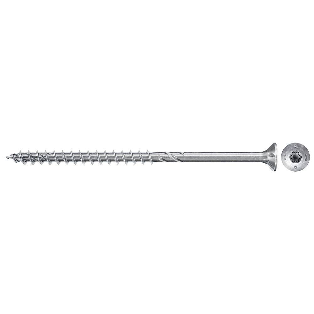 Fischer 670379 Power-Fast II Spanplattenschraube 5 mm 60 mm T-Profil Stahl galvanisch verzinkt 500 St.