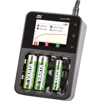 Dnt Smart PRO Rundzellen-Ladegerät NiCd, NiMH, NiZn, LiIon, LiHV, LiPo Micro (AAA), Mignon (AA), 10 Dnt Smart PRO Rundzellen-Ladegerät NiCd, NiMH, NiZn, LiIon, LiHV, LiPo Micro (AAA), Mignon (AA), 10