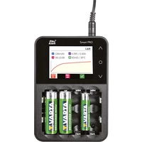 Dnt Smart PRO Rundzellen-Ladegerät NiCd, NiMH, NiZn, LiIon, LiHV, LiPo Micro (AAA), Mignon (AA), 10 Dnt Smart PRO Rundzellen-Ladegerät NiCd, NiMH, NiZn, LiIon, LiHV, LiPo Micro (AAA), Mignon (AA), 10