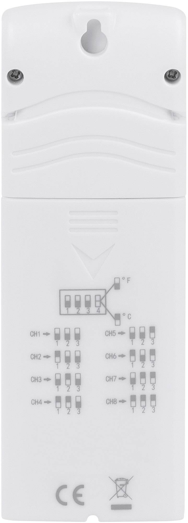 dnt DNT000005 RoomLogg PRO_WeatherScreen PRO Thermo-/Hygrosensor Funk 868 MHz