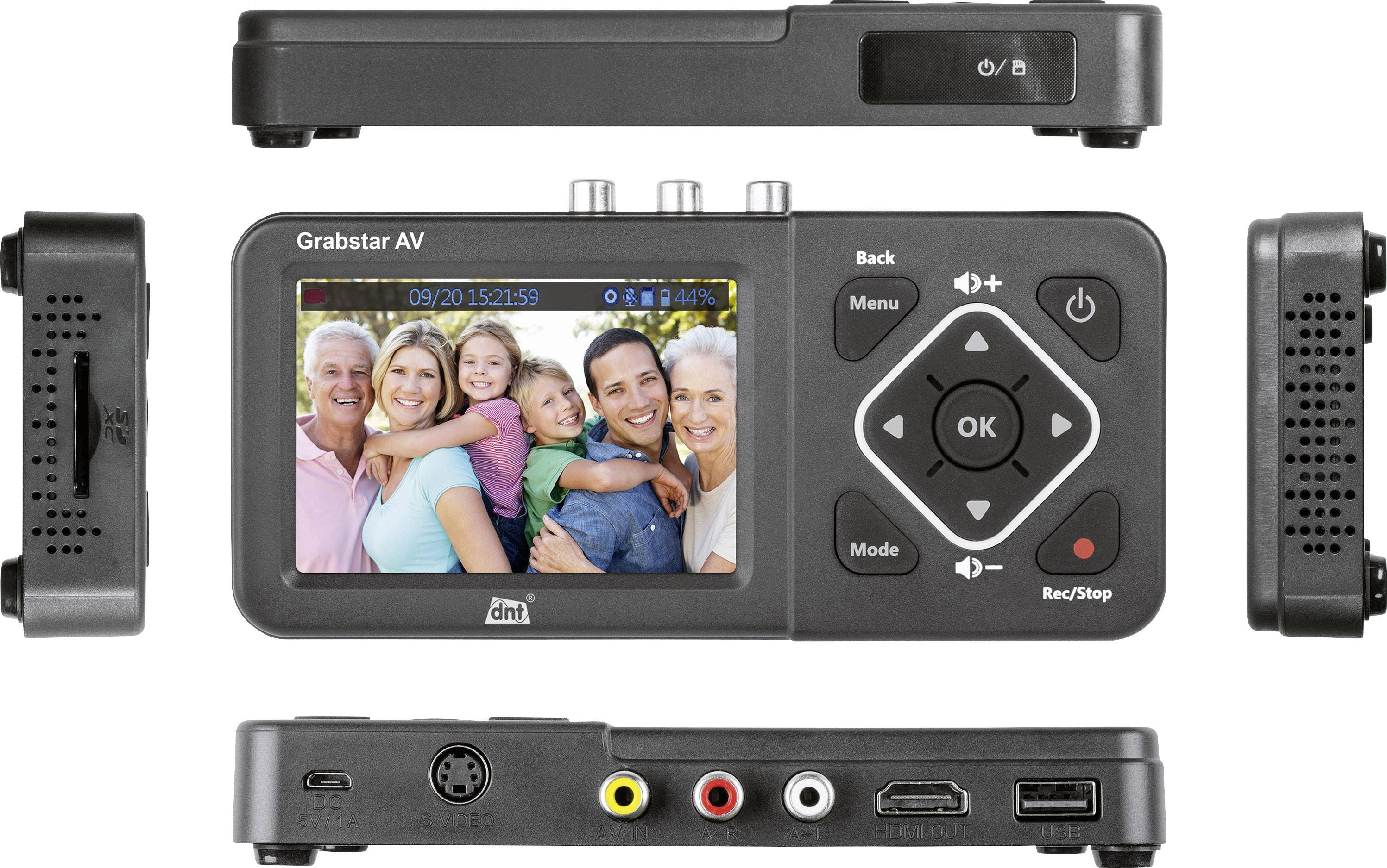 dnt Grabstar AV Video Grabber HD-Aufzeichnung