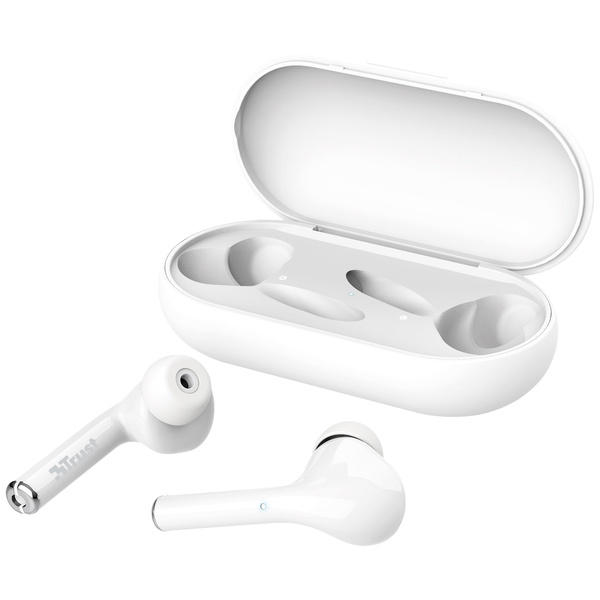 Trust Nika Touch In Ear Kopfhörer Bluetooth® Weiß