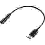 Renkforce Audio Adapterkabel [1x USB 3.2 Gen 1 Stecker C (USB 3.0) - 1x Klinkenbuchse 3.5 mm]