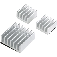 Renkforce PCooler Kühlkörper-Set Passend für (Entwicklungskits): Raspberry Pi®, Banana Pi Silber Renkforce PCooler Kühlkörper-Set Passend für (Entwicklungskits): Raspberry Pi®, Banana Pi Silber