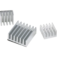 Renkforce PCooler Kühlkörper-Set Passend für (Entwicklungskits): Raspberry Pi®, Banana Pi Silber Renkforce PCooler Kühlkörper-Set Passend für (Entwicklungskits): Raspberry Pi®, Banana Pi Silber