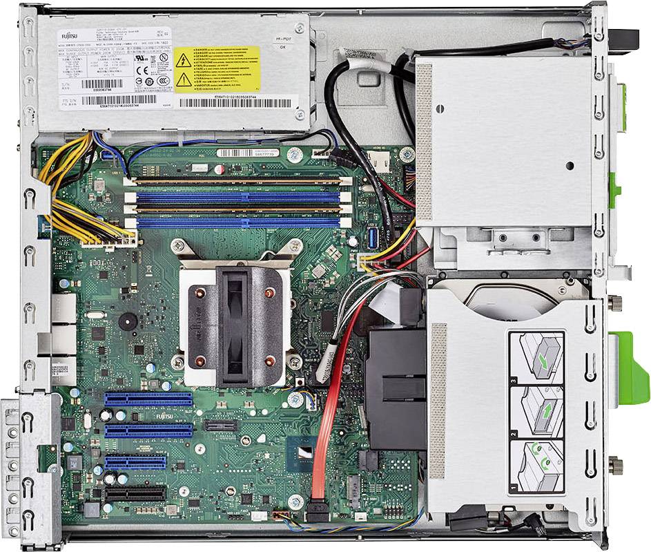 Fujitsu Server PRIMERGY TX1320 M4 () Intel® Xeon® E-2134 16 GB RAM VFY:T1324SC120IN