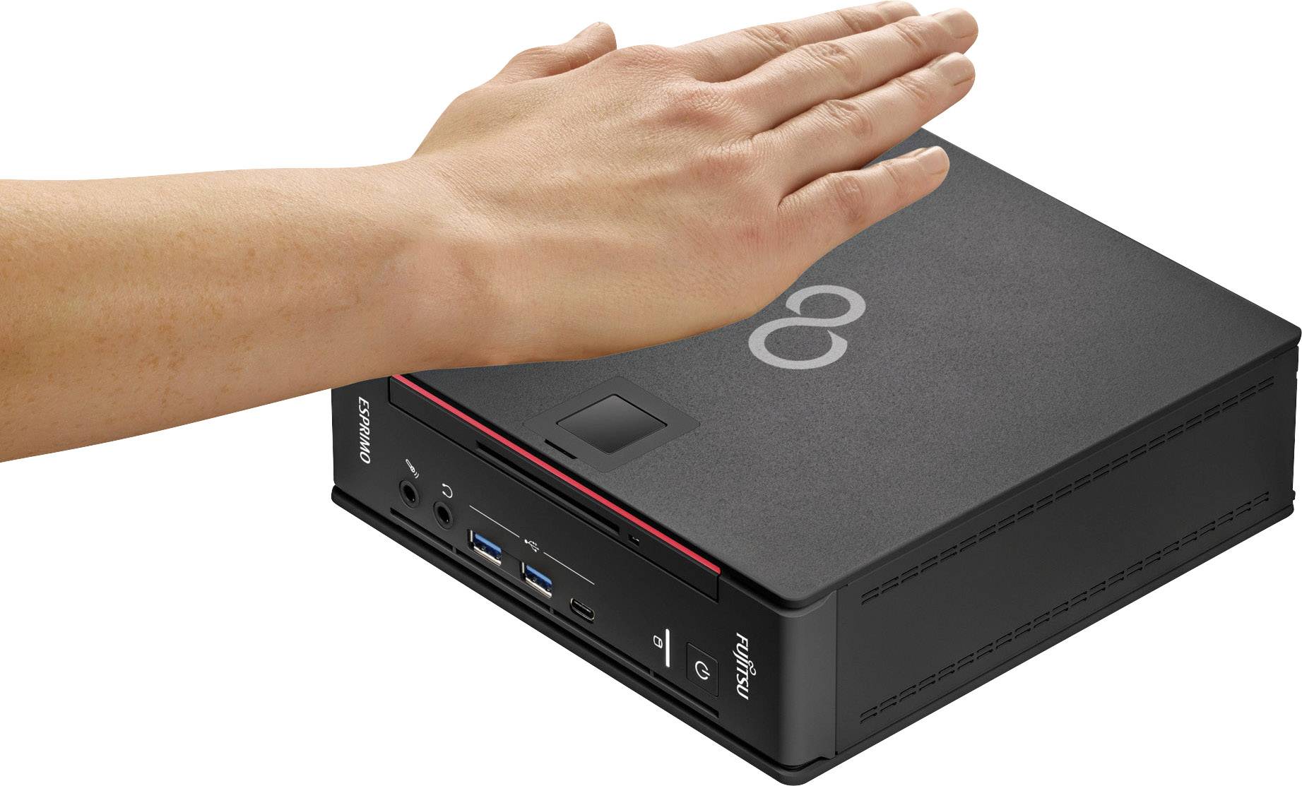 Fujitsu Mini PC ESPRIMO Q958 () Intel® Core™ i7 I7-9700T 16 GB RAM 512 GB SSD Win 10 Pro VFY:Q0958PP763DE