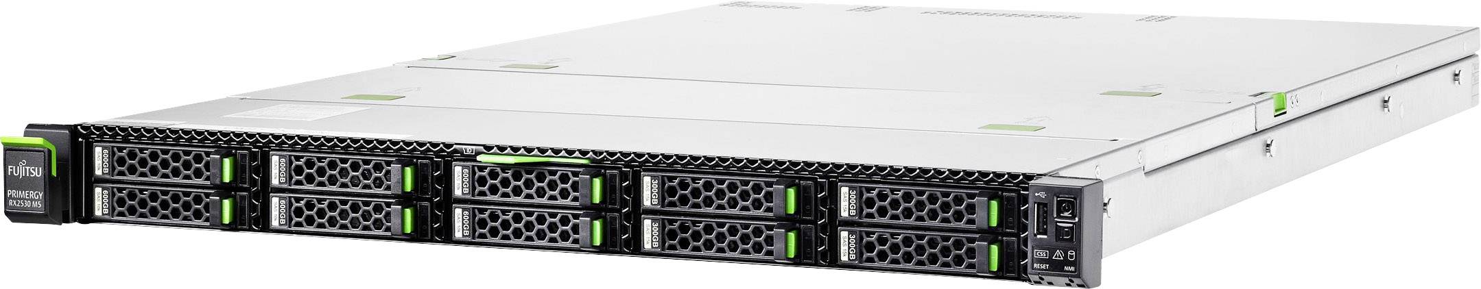 Fujitsu Server PRIMERGY RX2530 M5 Intel® Xeon Gold 5217 3.4 GHz 16 GB RAM VFY:R2535SC090IN