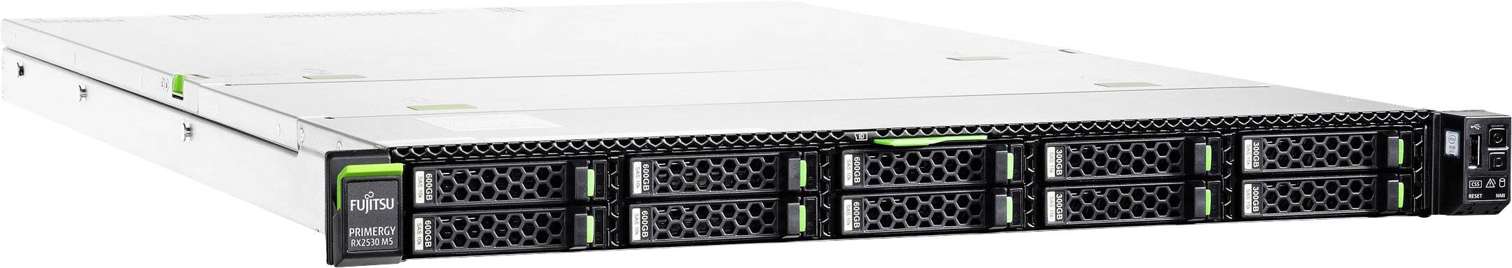 Fujitsu Server PRIMERGY RX2530 M5 Intel® Xeon Gold 5217 3.4 GHz 16 GB RAM VFY:R2535SC090IN