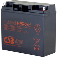 CSB Battery GP 12170 Standby USV GP12170I1 Bleiakku 12 V 17 Ah Blei-Vlies (AGM) (B x H x T) 181 x 1 CSB Battery GP 12170 Standby USV GP12170I1 Bleiakku 12 V 17 Ah Blei-Vlies (AGM) (B x H x T) 181 x 1
