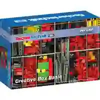 Fischertechnik 554195 Creative Box Basic Bausätze, Experimente, Mechanik, Sachunterricht Experimentierkasten ab 7 Jahre Fischertechnik 554195 Creative Box Basic Bausätze, Experimente, Mechanik, Sachunterricht Experimentierkasten ab 7 Jahre