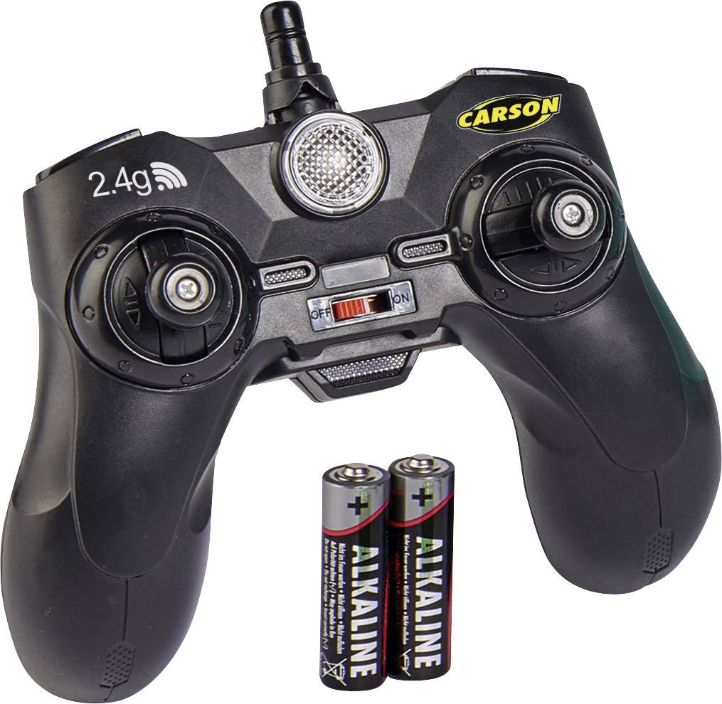 Carson Modellsport T1 Samba Bus Türkis Brushed 1:14 RC Modellauto Straßenmodell RtR 2,4GHz