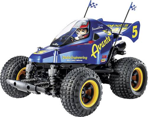Comical Avante Blau Brushed 1:10 RC Modellauto Elektro Buggy Allradantrieb (4WD) Bausatz