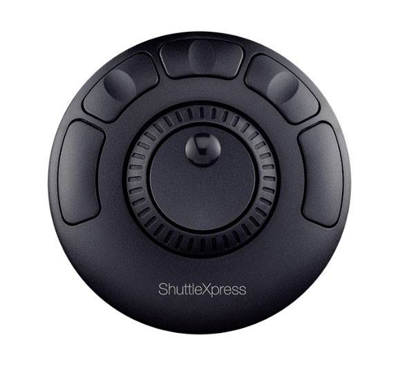 Contour Design ShuttleXpress Multimedia Controller Kabelgebunden Schwarz 5 Tasten Multimediatasten