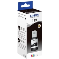 Epson C13T06B140 113 EcoTank Nachfülltinte Original Schwarz 127ml Epson C13T06B140 113 EcoTank Nachfülltinte Original Schwarz 127ml