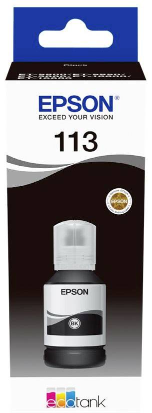 Epson C13T06B140 113 EcoTank Nachfülltinte Original Epson Schwarz 127 ml