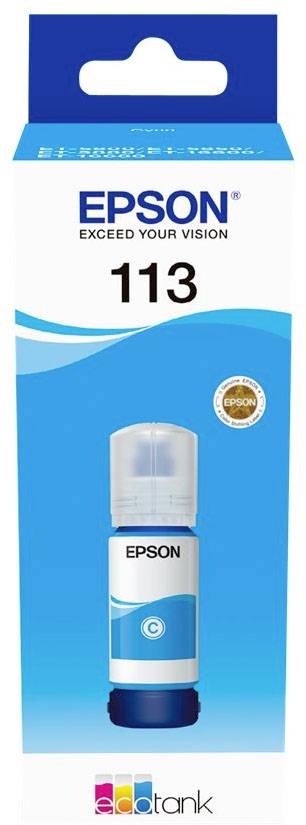 Epson C13T06B240 113 EcoTank Nachfülltinte Original Epson Cyan 70 ml