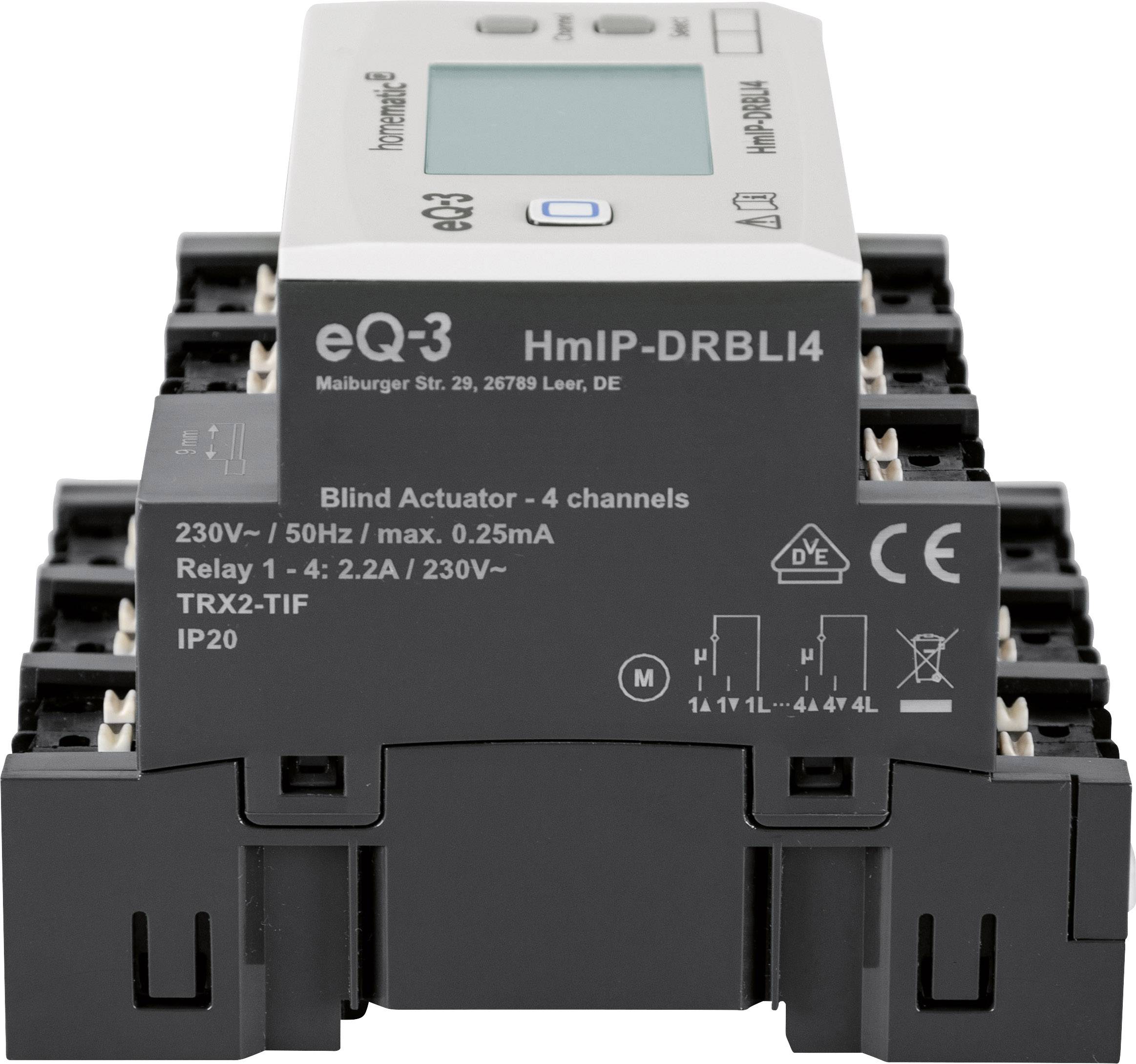 Homematic IP Funk Jalousieaktor HmIP-DRBLI4
