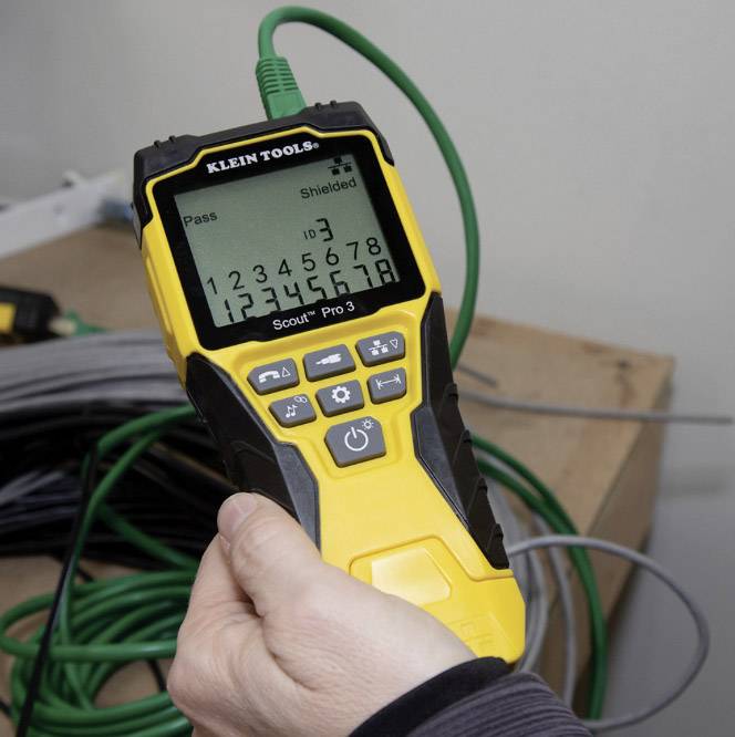 Klein Tools Kabeltester VDV501-851 Scout Pro 3 Audio/Video, Netzwerk, Telekommunikation