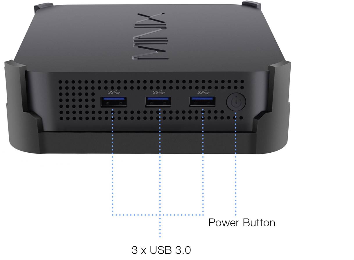 Minix NEO J50C-8SE V2 Mini PC Intel Celeron J4125 (4 x 2GHz / max. 2.7GHz) 8GB RAM 240GB SSD Windows® 11 Pro