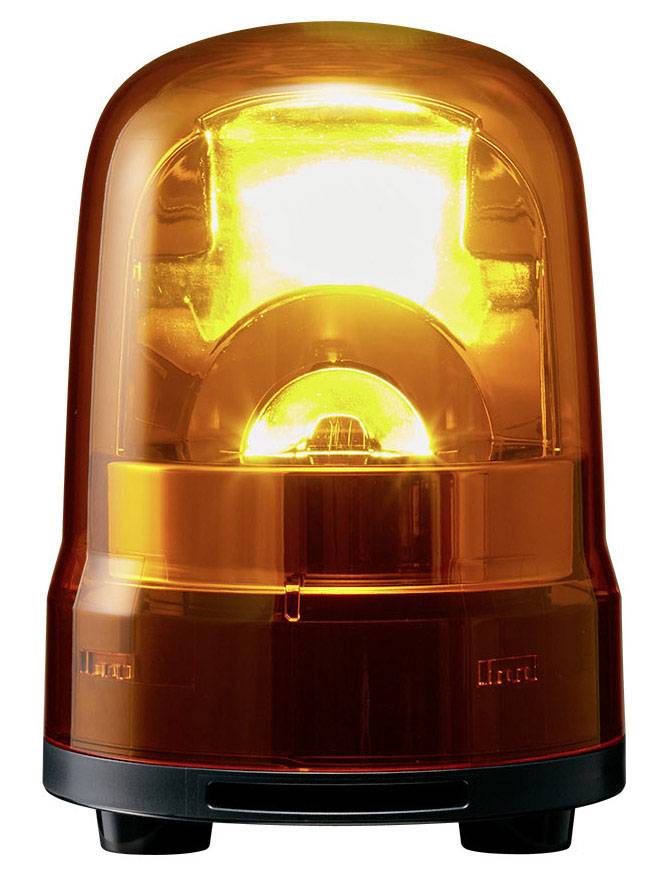 Patlite Signalleuchte SKH-M1JB-Y SKH-M1JB-Y Gelb Gelb Rundumlicht 12 V/DC, 24 V/DC 88 dB