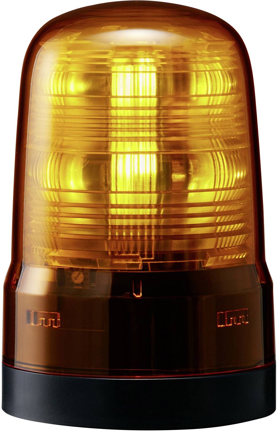 Patlite Signalleuchte SF08-M1KTN-Y SF08-M1KTN-Y Gelb Gelb Rundumlicht 12 V/DC, 24 V/DC