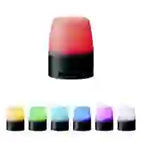 Patlite Signalleuchte NE-M1ANB-M NE-M1ANB-M Klar Dauerlicht, Blinklicht 12 V/DC, 24 V/DC Patlite Signalleuchte NE-M1ANB-M NE-M1ANB-M Klar Dauerlicht, Blinklicht 12 V/DC, 24 V/DC