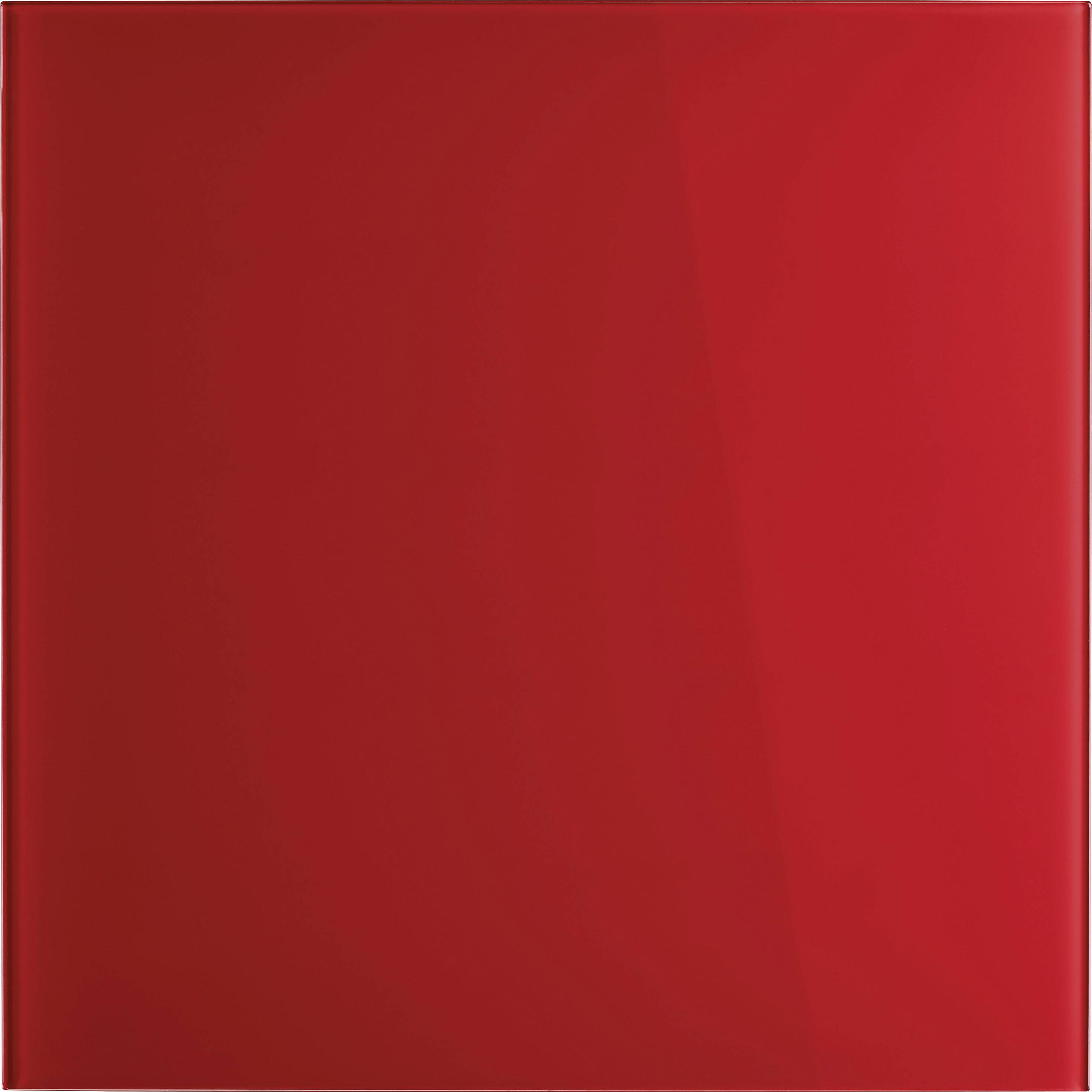 Ein quadratisches, einheitlich rotes Bild ohne erkennbare Muster oder Details.