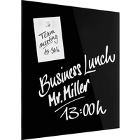 Magnetoplan Glas-Magnetboard Glasboard (B x H) 400mm x 400mm Schwarz 13401012 Magnetoplan Glas-Magnetboard Glasboard (B x H) 400mm x 400mm Schwarz 13401012