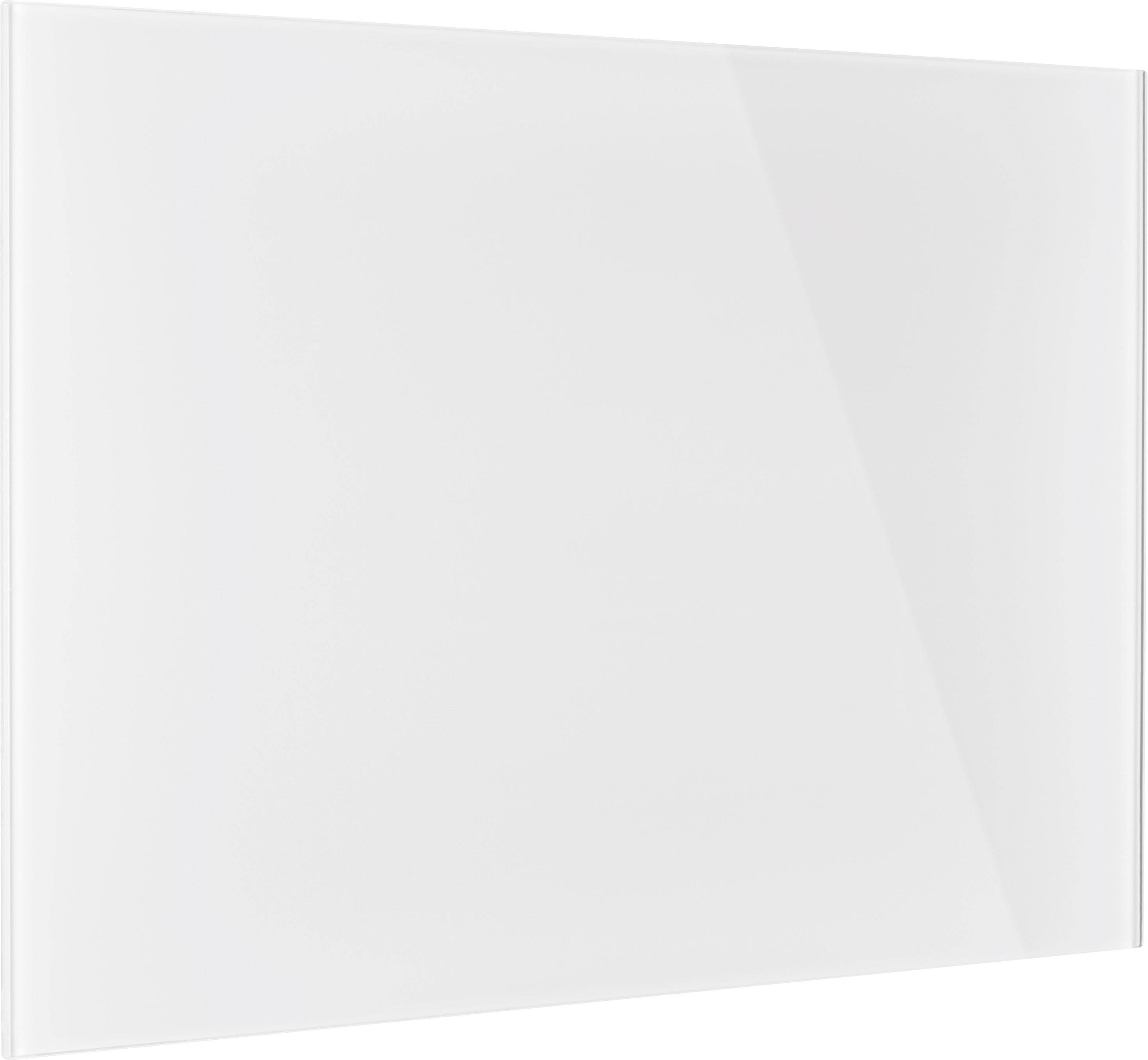 Ein schlichtes, weißes Rechteck, das wie eine glatte, leere Tafel oder eine Wandfläche ohne erkennbare Merkmale aussieht.