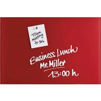 Magnetoplan Glas-Magnetboard (B x H) 400mm x 600mm Rot 13402006 Magnetoplan Glas-Magnetboard (B x H) 400mm x 600mm Rot 13402006