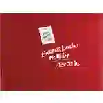 Magnetoplan Glas-Magnetboard (B x H) 800mm x 600mm Rot 13403006 Magnetoplan Glas-Magnetboard (B x H) 800mm x 600mm Rot 13403006