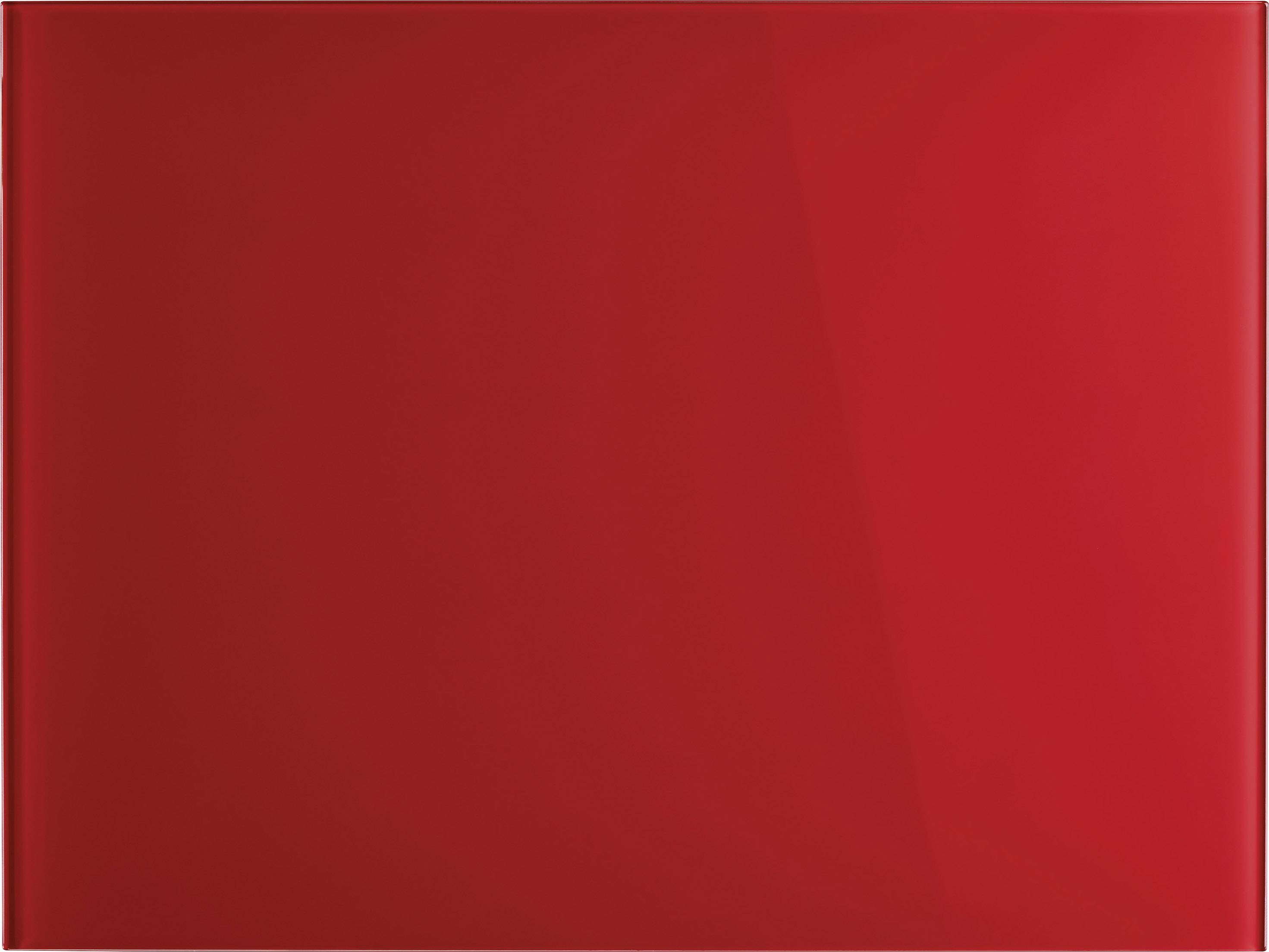 Ein schlichtes, vollflächig rotes Quadrat.