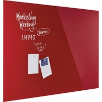 Magnetoplan Glas-Magnetboard (B x H) 1500mm x 1000mm Rot 13408006 Magnetoplan Glas-Magnetboard (B x H) 1500mm x 1000mm Rot 13408006