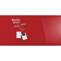 Magnetoplan Glas-Magnetboard (B x H) 1000mm x 2000mm Rot 13409006 Magnetoplan Glas-Magnetboard (B x H) 1000mm x 2000mm Rot 13409006