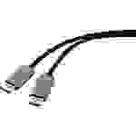SpeaKa Professional DisplayPort Anschlusskabel DisplayPort Stecker, DisplayPort Stecker 5.00 m Schw