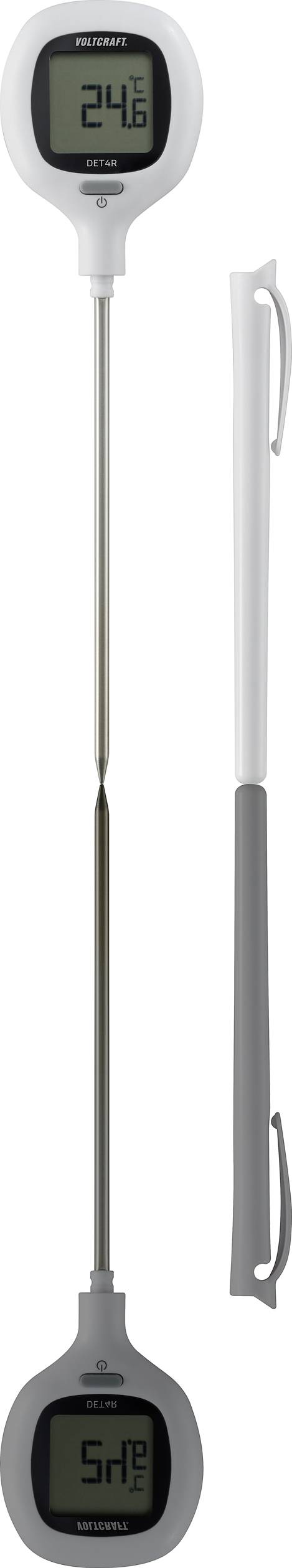 VOLTCRAFT DET4R Einstichthermometer Messbereich Temperatur -20 bis 250°C Fühler-Typ NTC Kontaktmessung