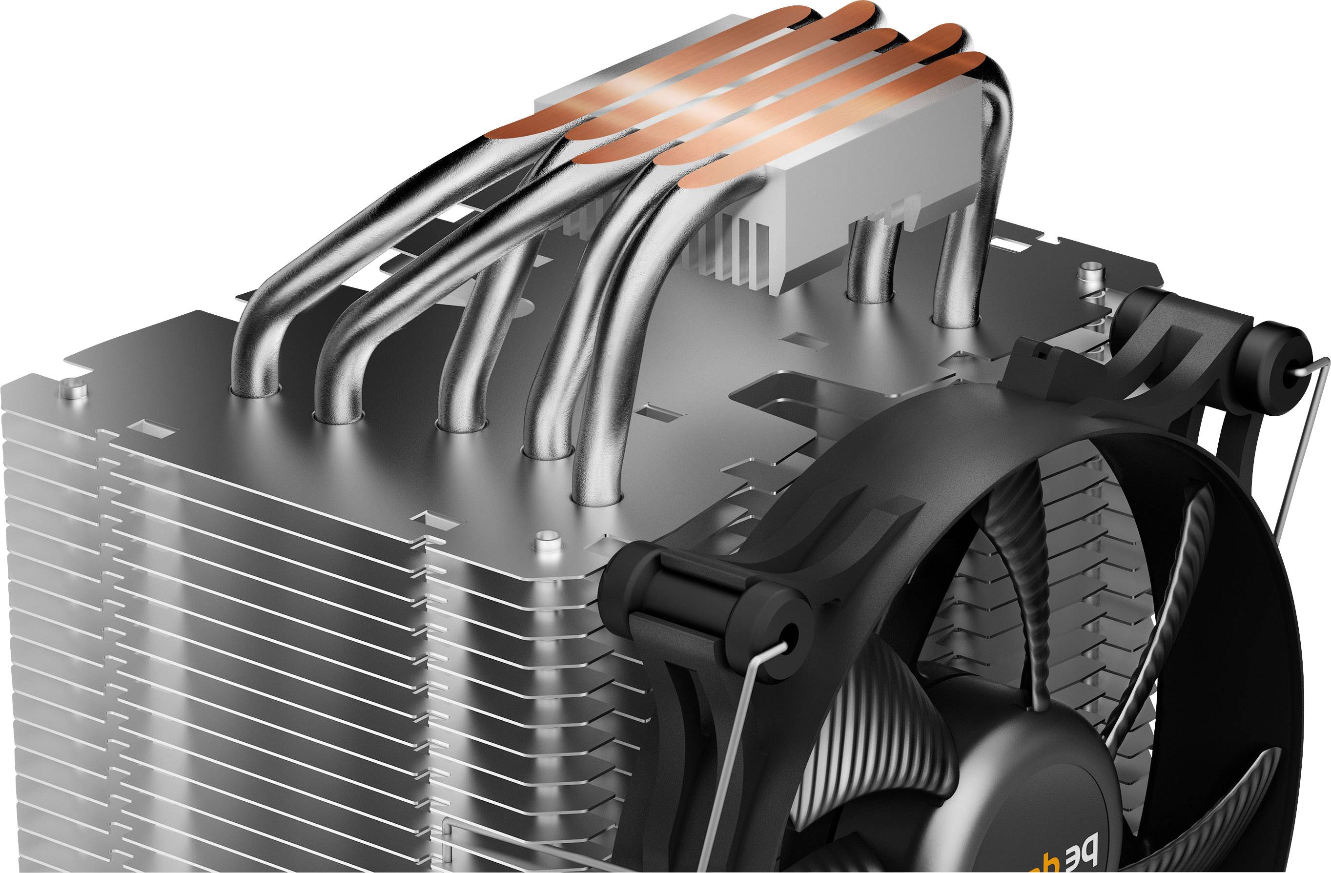 BeQuiet Shadow Rock 3 CPU-Kühler mit Lüfter AMD® AM5, AMD® AM4, Intel® LGA 2066, Intel® LGA 2011-V3, Intel® LGA 1700, Intel® LGA 1155, Intel