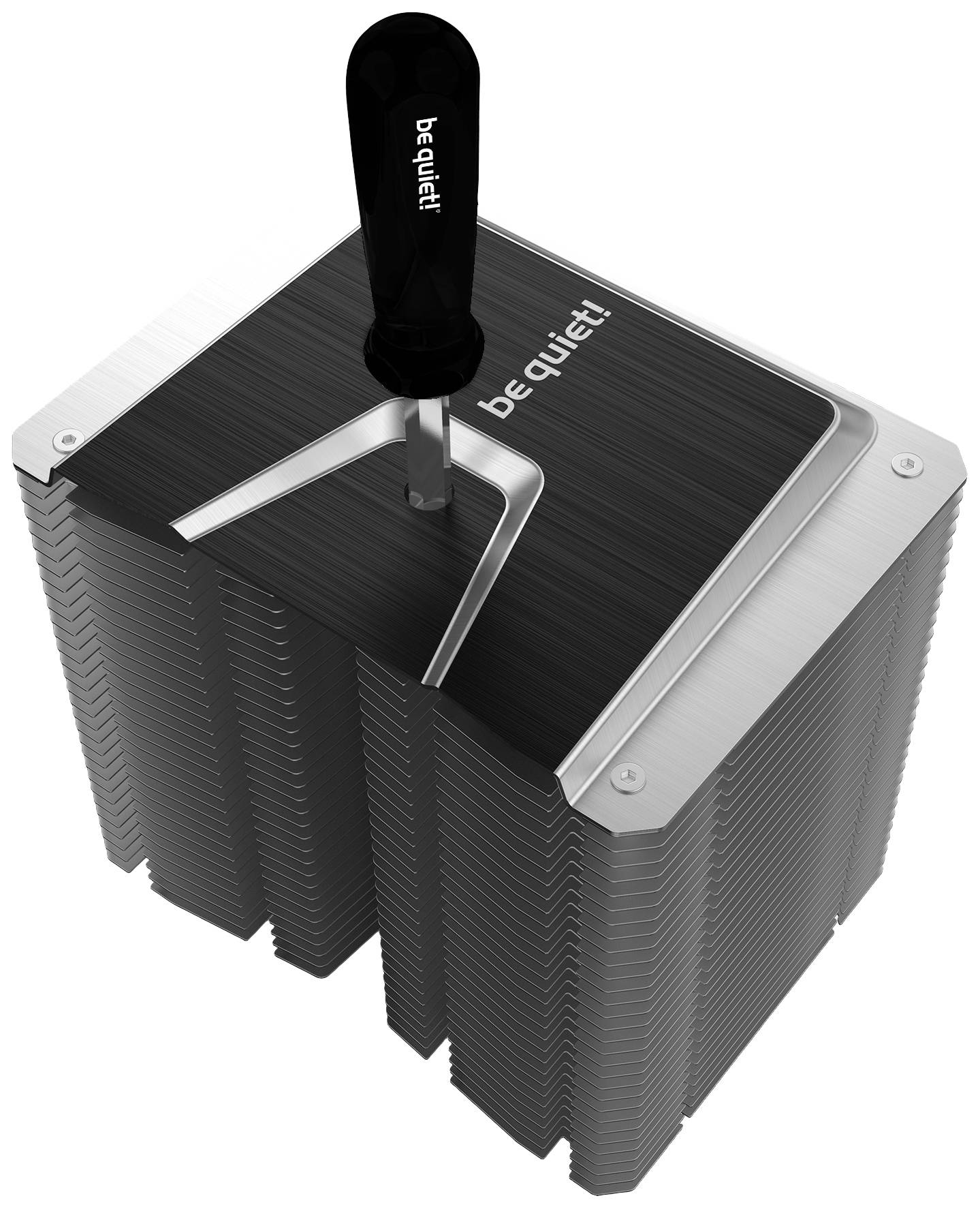 BeQuiet Shadow Rock 3 CPU-Kühler mit Lüfter AMD® AM5, AMD® AM4, Intel® LGA 2066, Intel® LGA 2011-V3, Intel® LGA 1700, Intel® LGA 1155, Intel